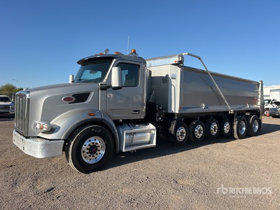 2024 Peterbilt 567 14x4 Simple 18 Five Axle Dump Truck