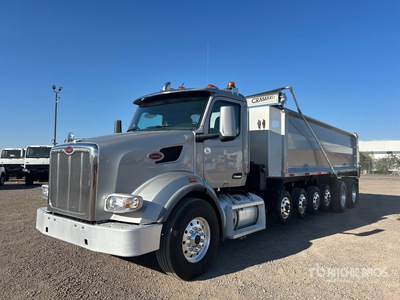 2024 Peterbilt 567 14x4 Simple 18 Six Axle Dump Truck
