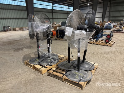 Quantity of (6) Shop Ventiladores