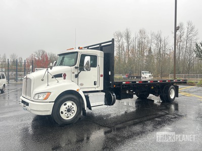 2019 Kenworth T370 4x2 Flatbed Tipper Truck
