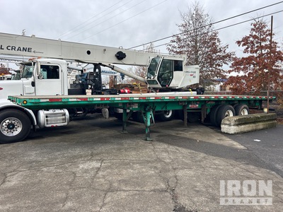 2007 Clark CFTB-2007 40 ft T/A Flatbed Trailer