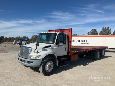 2011 International 4300 6x2 Flatbed Truck