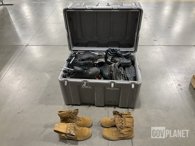 (24) Pairs of Combat Boots & (15) Pairs of Men's Boots