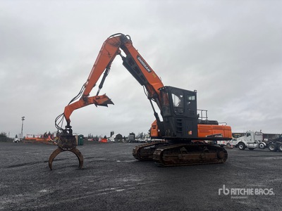 2022 Doosan DX380LL-5 Heel Boom Log Loader