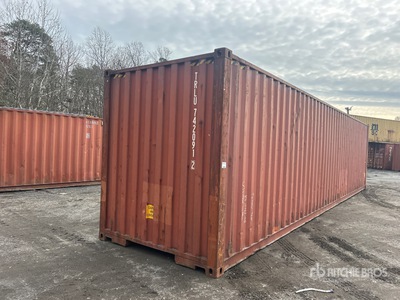 40 ft High Cube Storage Container