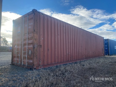40 ft High Cube Storage Container