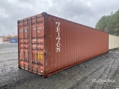 40 ft High Cube حاويات تخزين