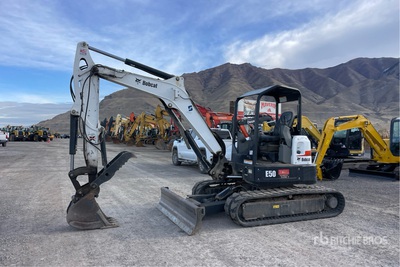 2017 Bobcat E50 Mini Excavator