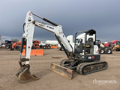 2017 Bobcat E50 Mini Excavator