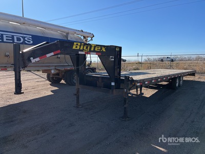 2007 Big Tex 14GN-30 30 ft T/A Gooseneck Equipment Trailer