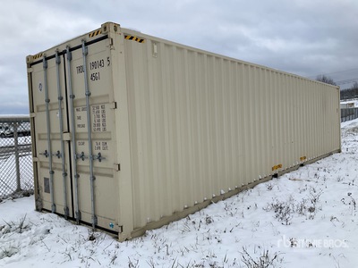 2025 40 ft High Cube Kontener magazynowy