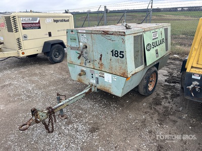 Sullair 185DPQ 185 cfm Mobile Air Compressor