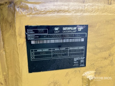 2005 Cat 305 CR Mini Excavator