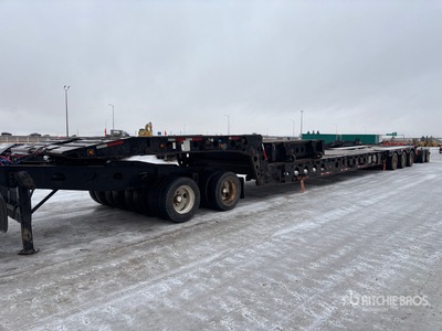 2013 Gerrys KSN702 64 ft 24-Wheel Remolque de Cuello Abatible