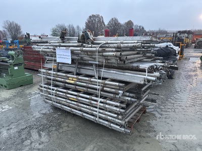 Pallet of Instant Aluminum Scaffolding Tower.