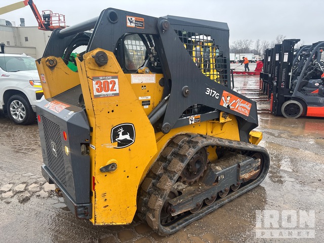 MINI CARGADOR SOBRE ORUGAS 2019 JOHN DEERE 317G