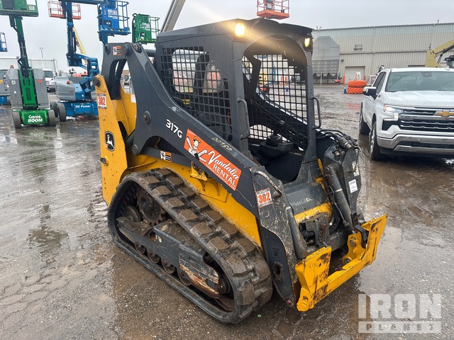 MINI CARGADOR SOBRE ORUGAS 2019 JOHN DEERE 317G