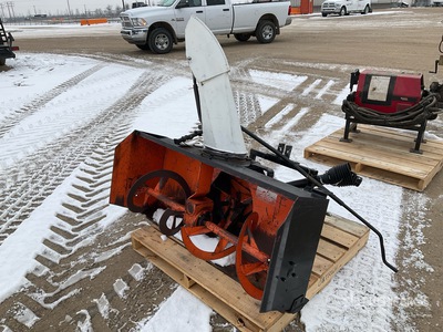 Kubota B2551 3 pt Snowblower Quitanieves de soplado