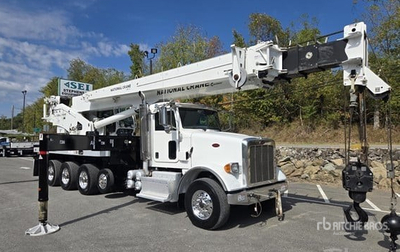 2017 National NTC55128 55 ton Straight Boom on 2018 Peterbilt 365 8x6 Autocarro con braccio sollevamento