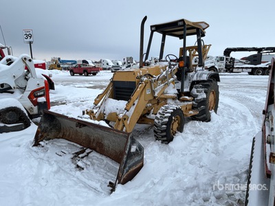 1995 Ford 455D 4x4 Pala gommata per cura del verde