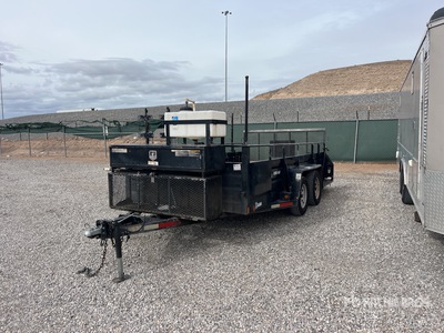 2017 Marksman LSET80X14-70 14 ft T/A Utility Trailer