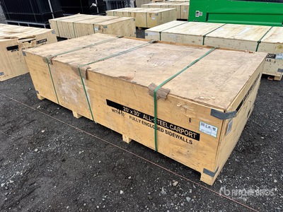 MSC2030F 20 ft 0 in x 30 ft 0 in All-Steel Carport