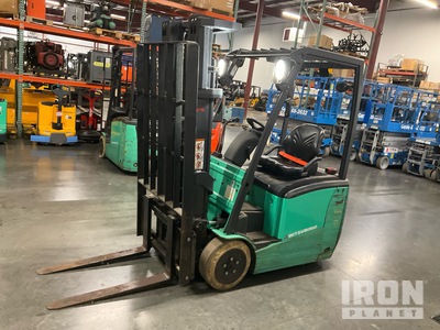 2018 Mitsubishi FB16PNT 2775 lb Electric Forklift