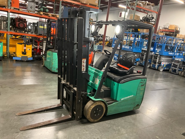 2018 Mitsubishi FB16PNT 2775 lb Electric Forklift 2018 Mitsubishi FB16PNT 2775 lb Electric Forklift