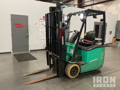 2018 Mitsubishi FB16PNT 2775 lb Electric Forklift