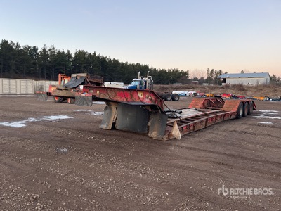 2008 Pitts Tri/A Lowboy Trailer