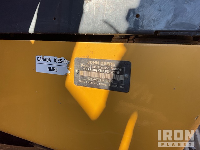 EXCAVADORA 2019 JOHN DEERE 350GLC