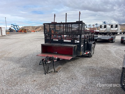 2007 Marksman LSET6X14 14 ft T/A Utility Trailer