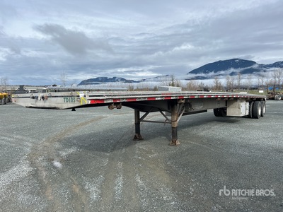 2012 MAC 53 ft T/A Flatbed Trailer