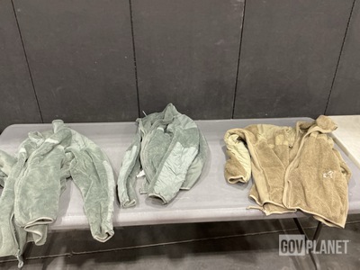 (46) Cold Weather Jackets, (1) Parka Liner & Assorted Items