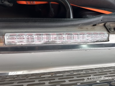 2007 Peterbilt 378 6x4 Cabina y chasis