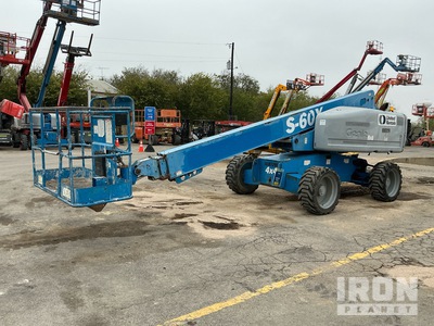 2013 Genie S-60X 4WD Diesel Teleskoparbeitsbühne