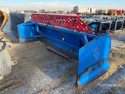 Kage KBSS 132 in Wheel Loader Snow Plow Combo Snow Pusher