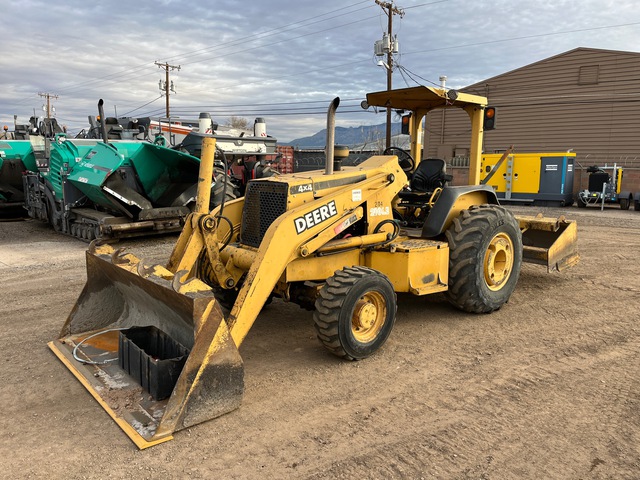 2001 John Deere 210LE 4x4 Landscape Loader 2001 John Deere 210LE 4x4 Landscape Loader