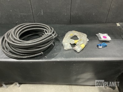 (3) Hose Assemblies, (4) Connectors, (156’) of Hose & Assorted Items