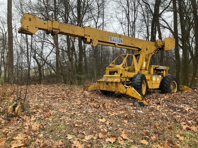 1979 Galion 150A 15 ton 4x4 Rough Terrain Crane