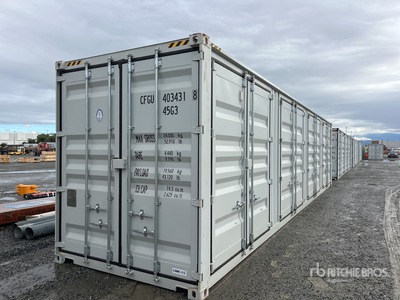 2024 40 ft High Cube Multi-Door Storage Container