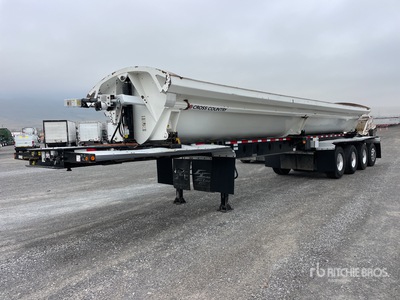 2019 Cross Country 36 ft Quad/A Side Dump Trailer