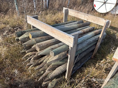 Quantity of (50) x 4 ft 4 in Fence Posts