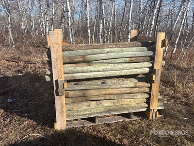Quantity of (90) x 3 ft 3 in Fence Posts