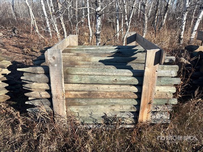 Quantity of (100) 6 ft x 3 ft 3 in Fence Posts