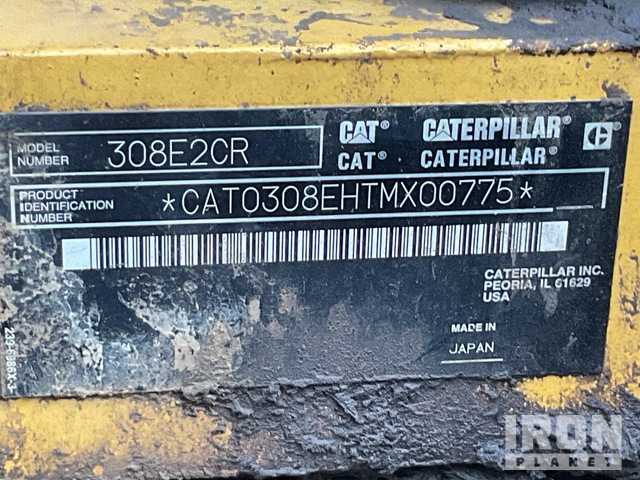 EXCAVADORA 2013 CATERPILLAR 308E2CR