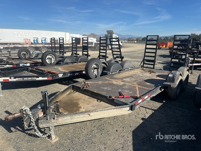 2020 MMDI 14 ft T/A Equipment Trailer