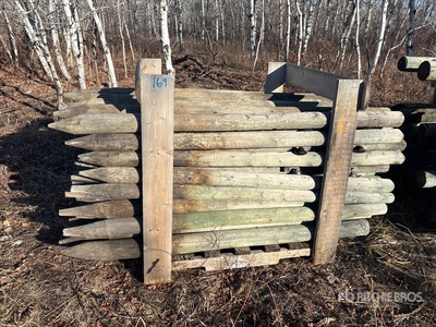Quantity of (90) x 3 ft 3 in Fence Posts