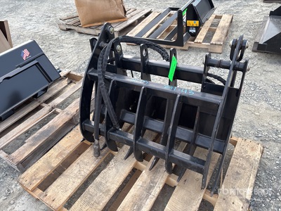 2021 Toro 22577 34 in Mini Skid Steer Grapple Rake スキッドステア付属部品 (Unused)