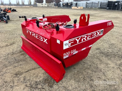 2024 Fyrebx T5 90 in 500 Gal Skid Steer Forestry Sprayer Divers - Accessoires pour chargeuse à différentiel